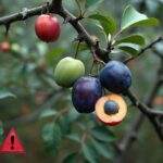 prune sauvage toxique