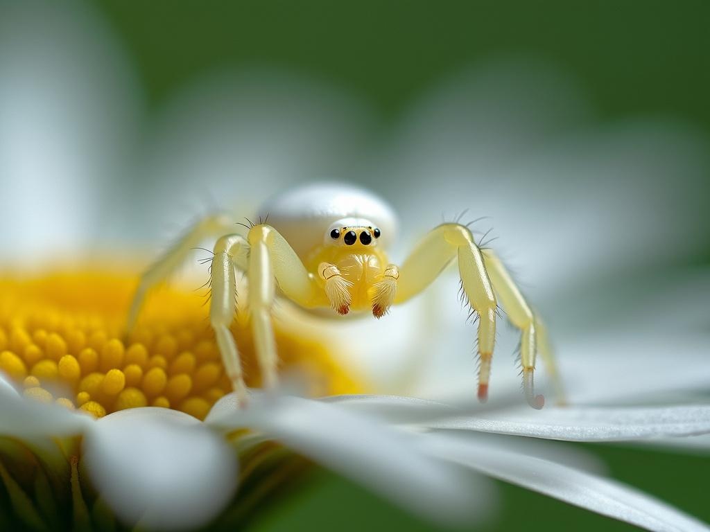 araignée blanche