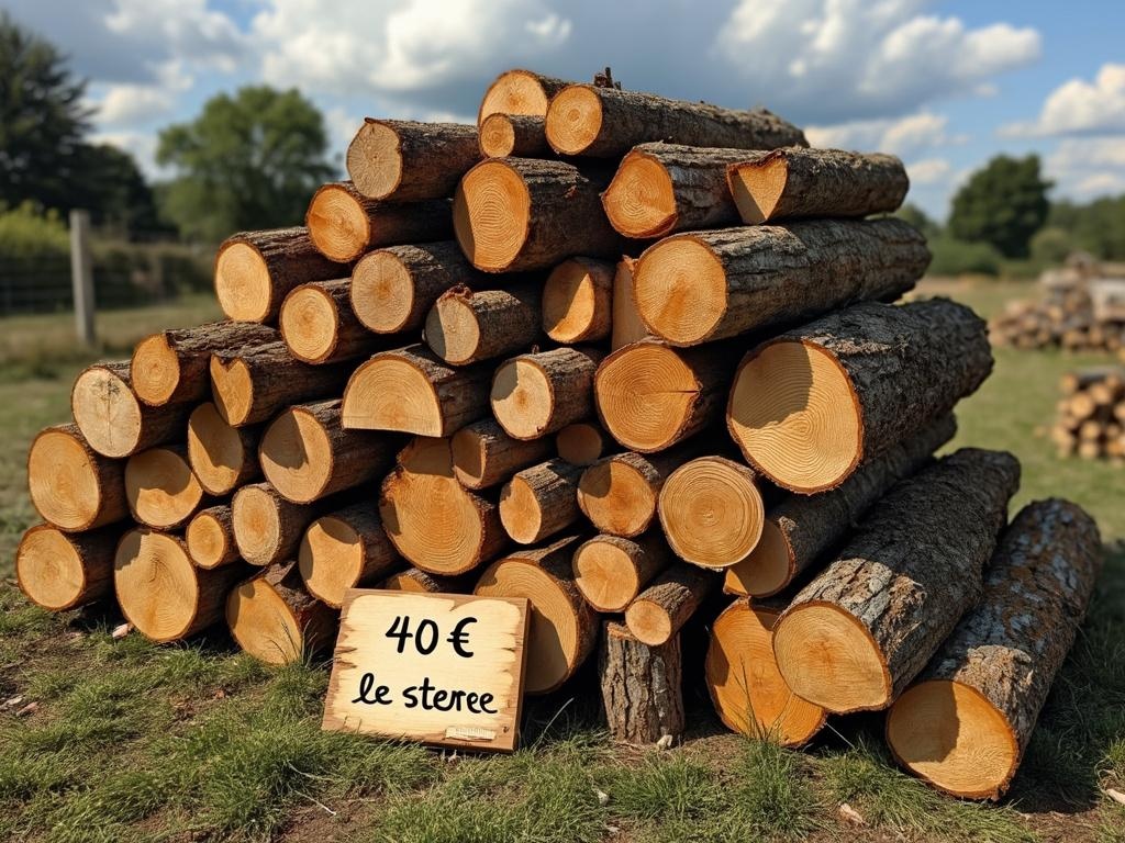 bois de chauffage 40 euros le stère
