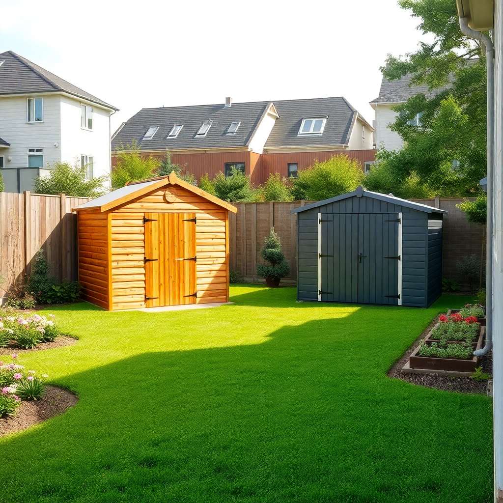 peut on mettre 2 abris de jardin de 5m2