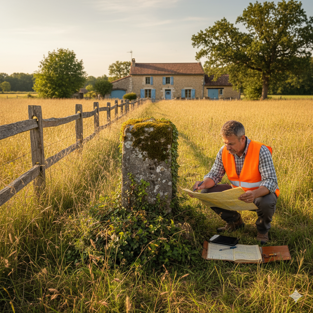 bornage terrain de plus de 30 ans
