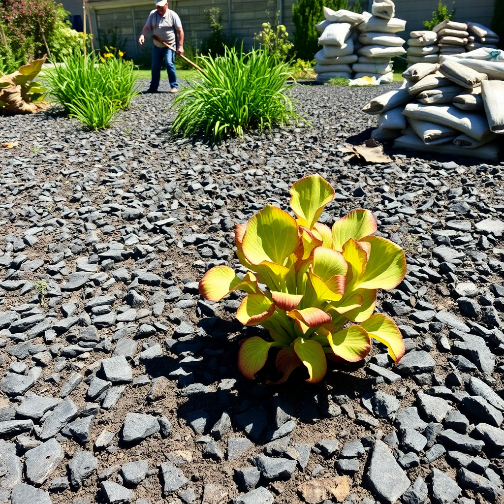 paillage ardoise inconvénient