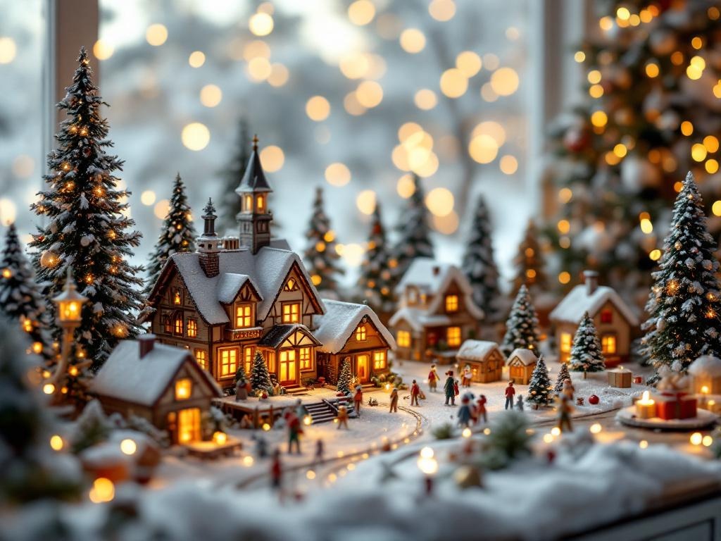 Créer un village de Noël féérique chez soi