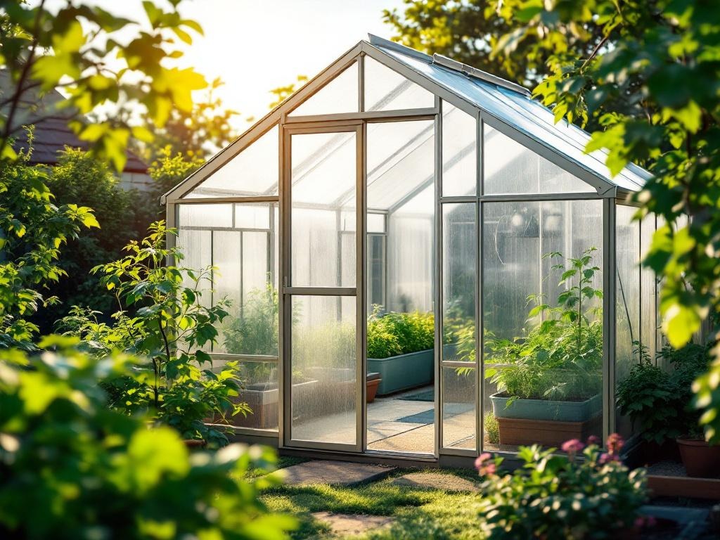 Serre en polycarbonate