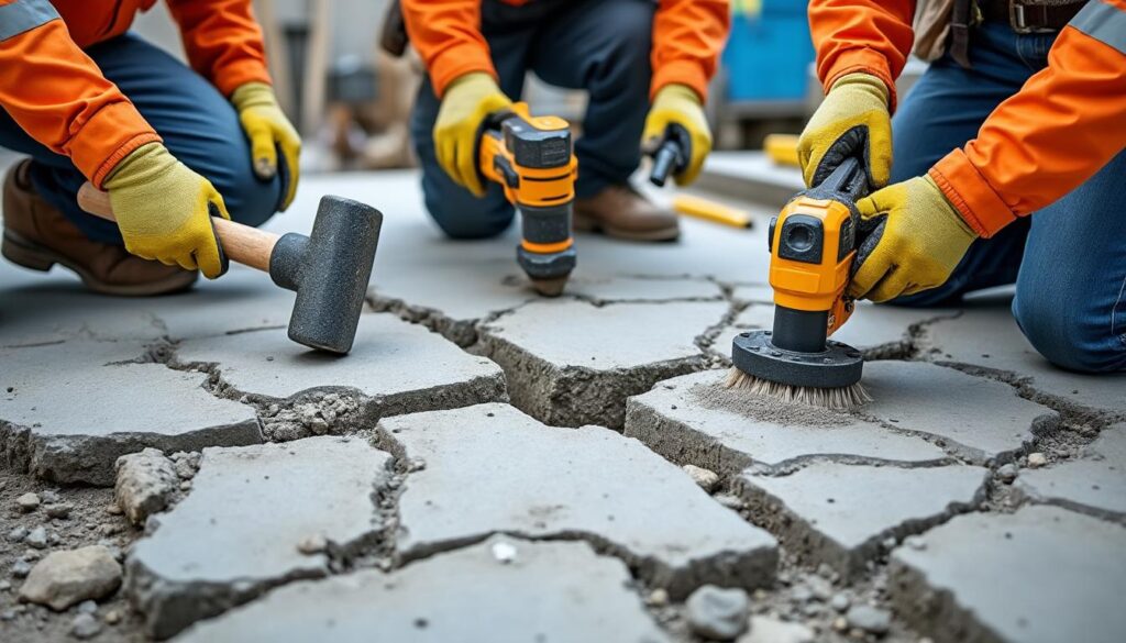 découvrez des méthodes efficaces pour casser du béton sans utiliser de marteau-piqueur, avec des techniques simples et outils accessibles pour vos travaux de démolition.