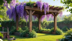découvrez notre guide pratique et durable pour fabriquer une pergola idéale pour votre glycine, alliant esthétique et robustesse pour sublimer votre jardin.