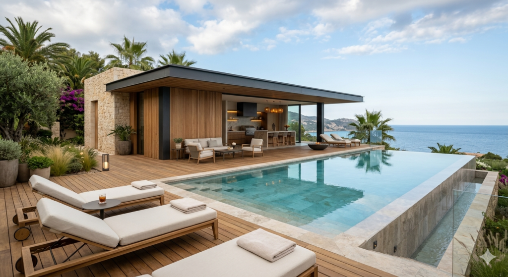 Pool house