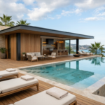 Pool house